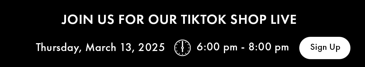 Join us for our TikTok Live
