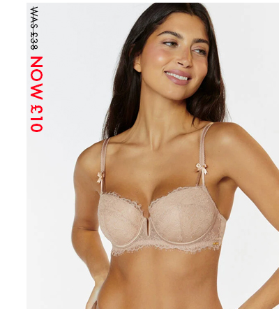 Jamila balconette bra - Champagne