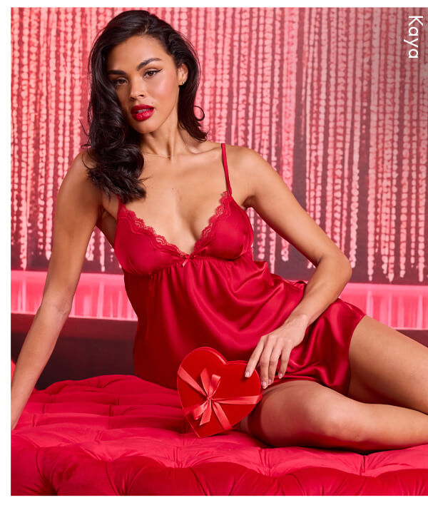 Kaya satin chemise