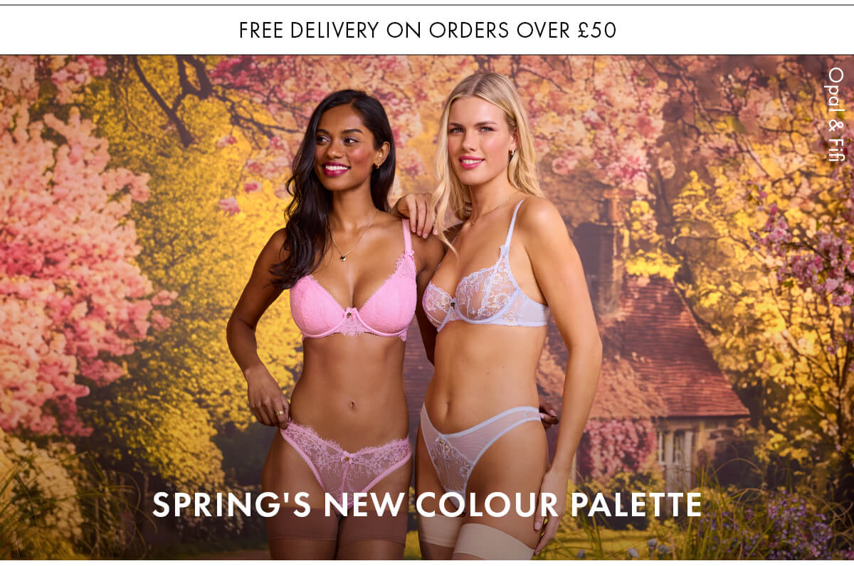 SPRING'S NEW COLOUR PALETTE