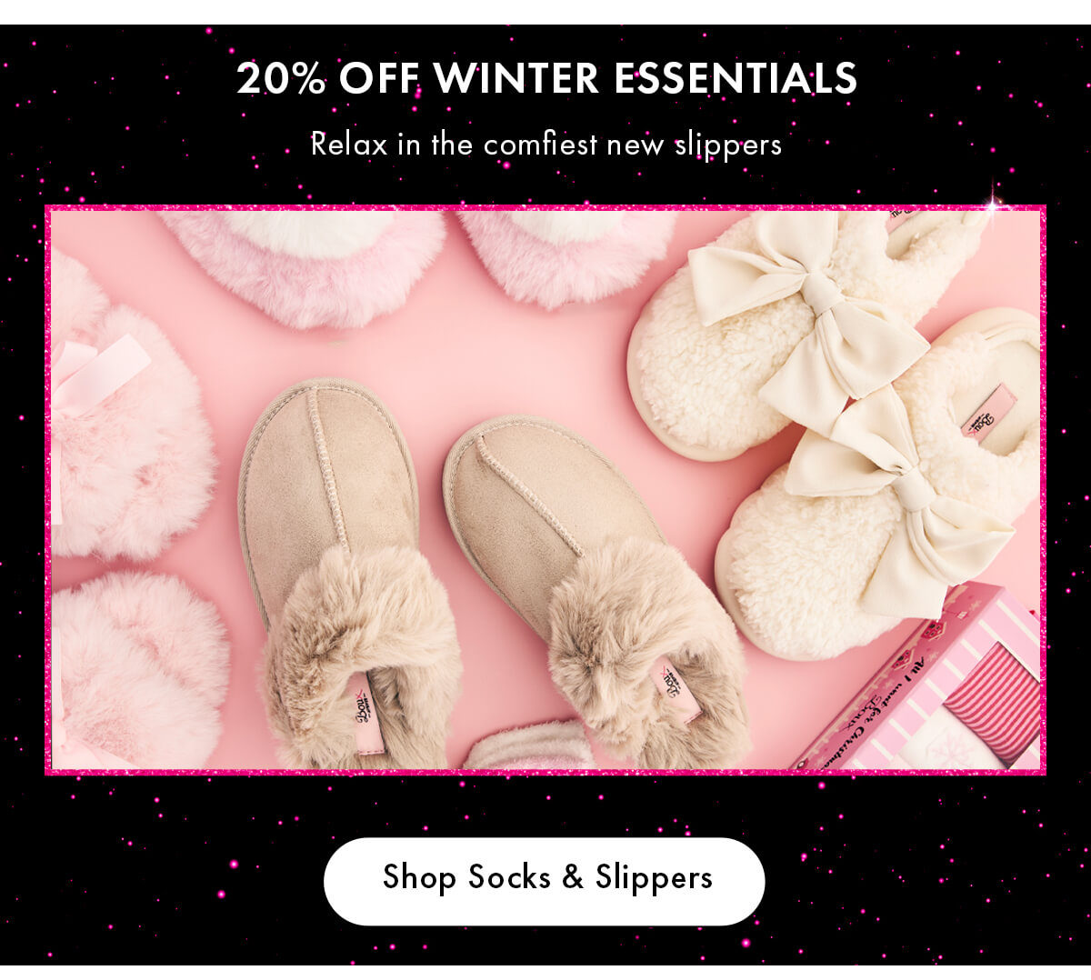20% OFF WINTER ESSENTIALS