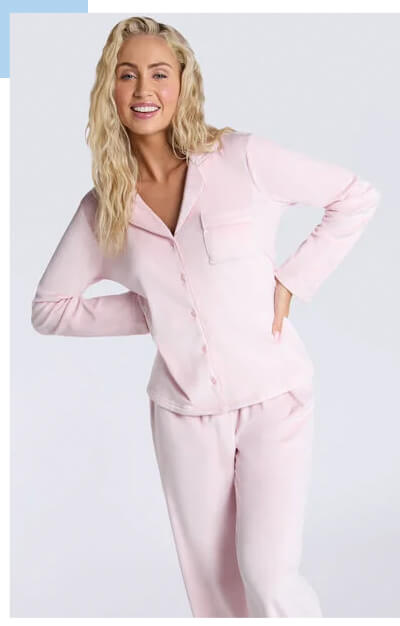Velour pyjama set
