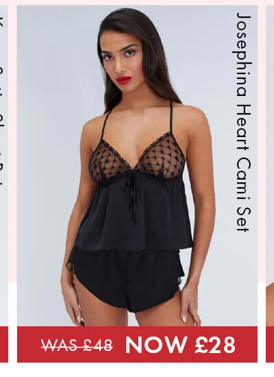 Josephina heart cami set