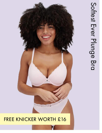 Softest ever plunge bra 