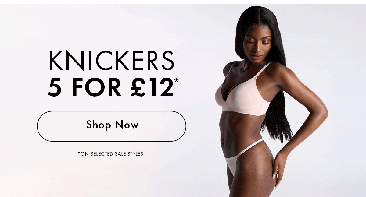 Knickers 5 for £12