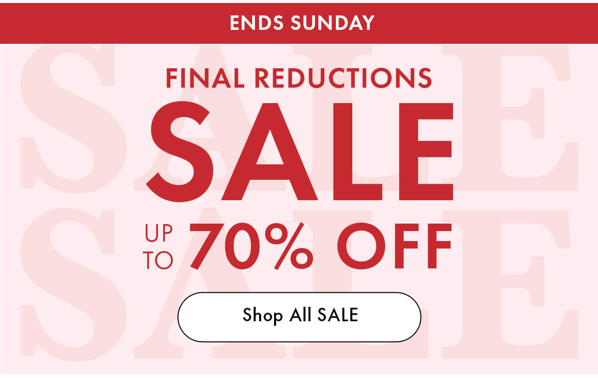 SALE UP TO 70% OFF 
