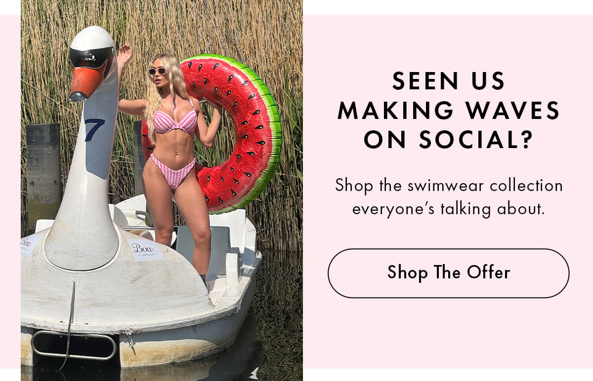  Seen us making waves on social? 