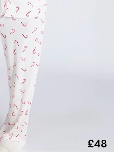 Candy cane modal pyjama set