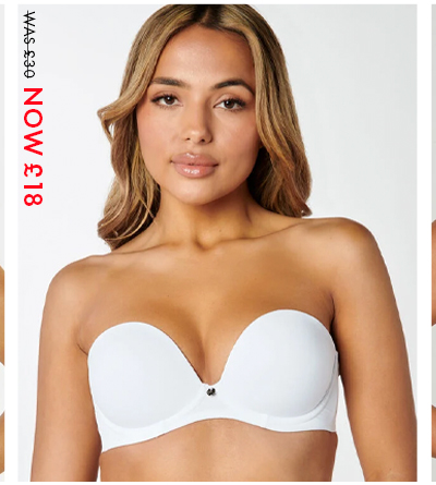 T-shirt bra - White