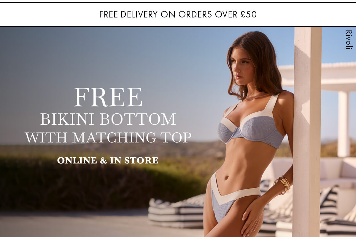 Free bikini bottom with matching top 