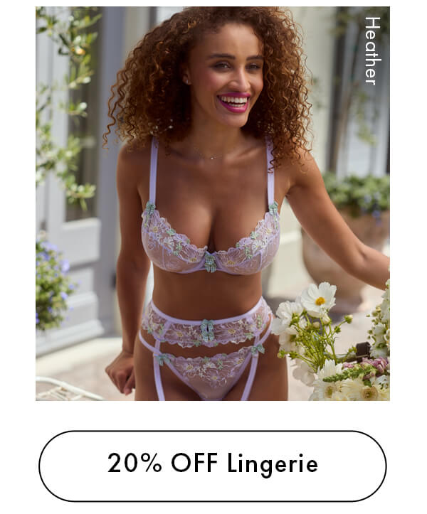 20% OFF Lingerie