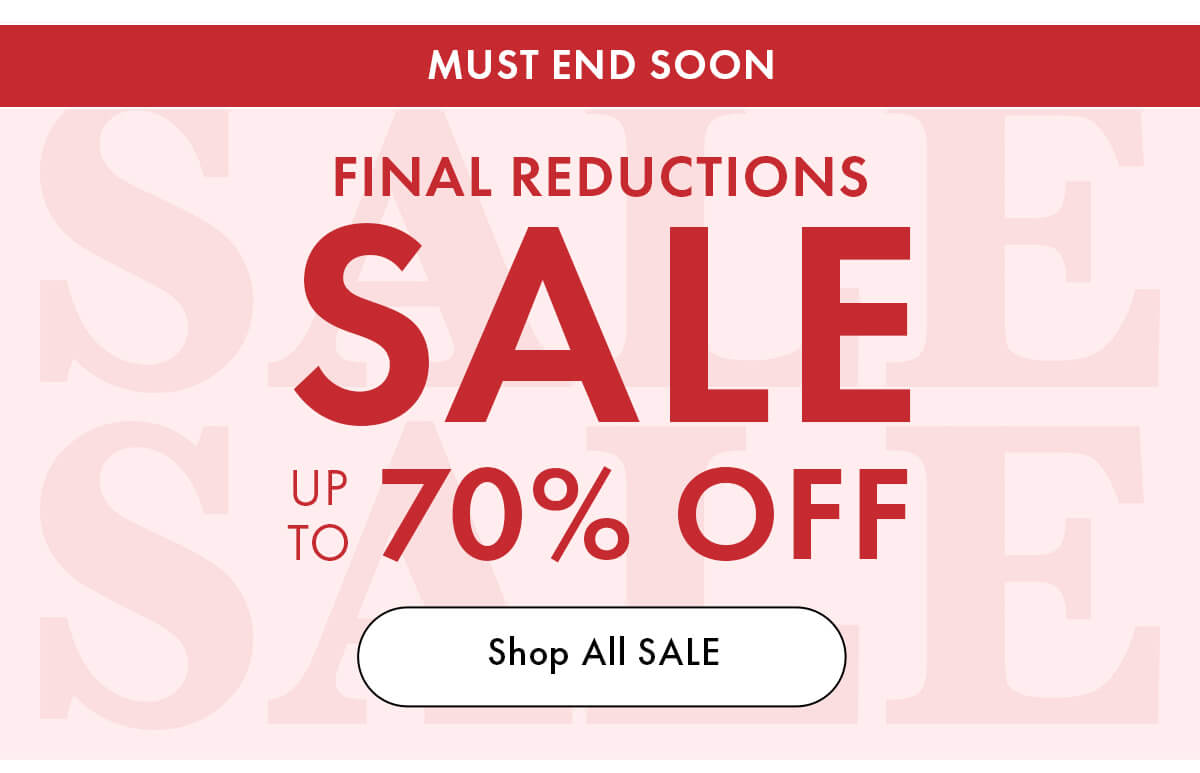 SALE UP TO 70% OFF 