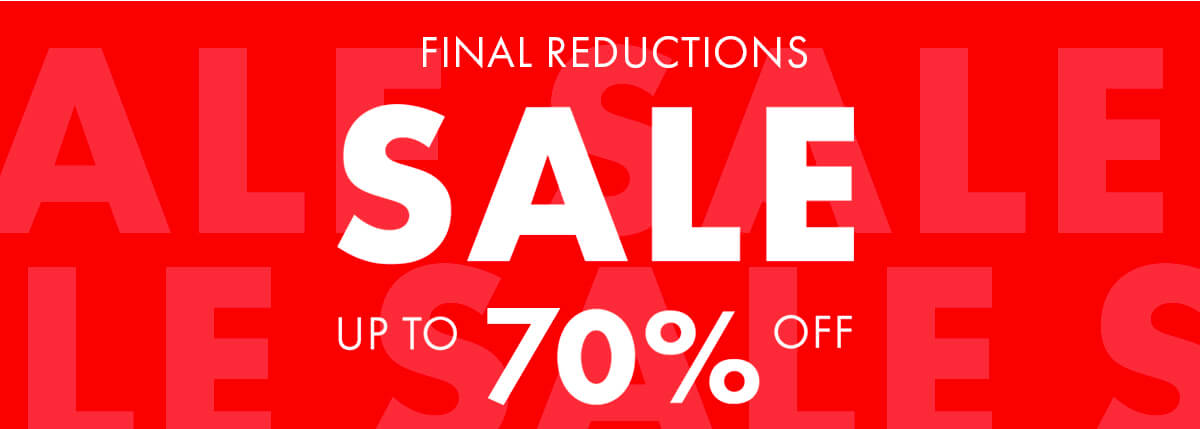 UP TO 70% OFF SALE