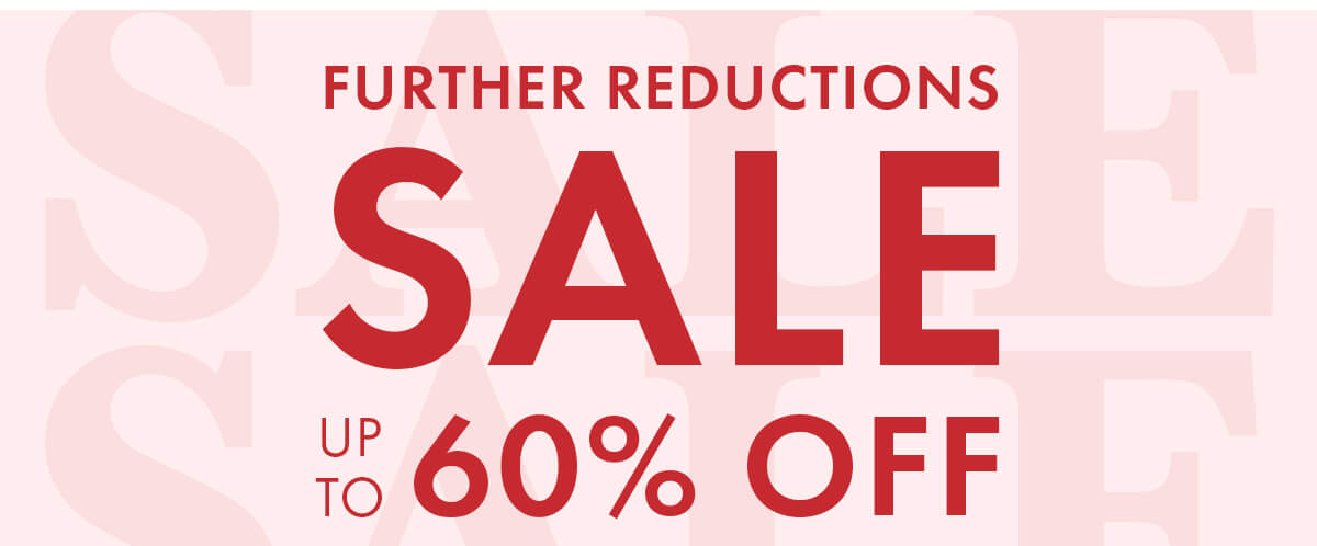 SALE UP TO 60% OFF 