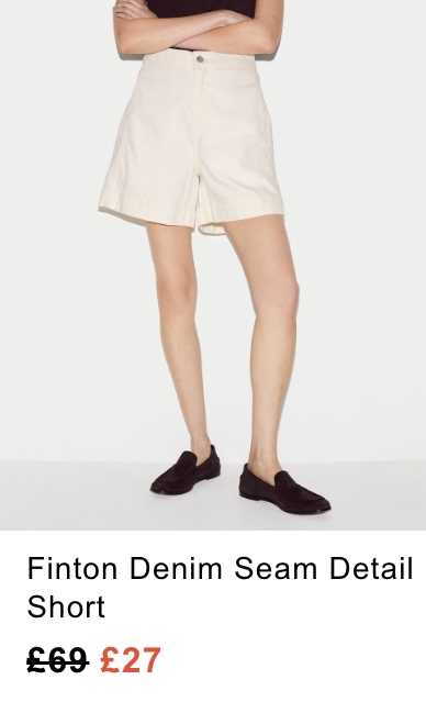 Finton Denim Seam Detail Short