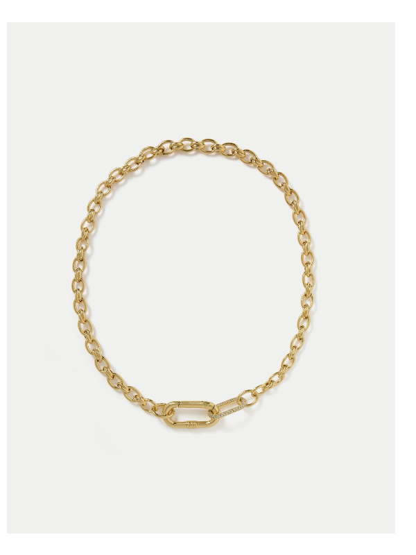 Pave Chain Necklace