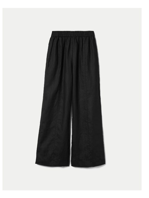Linen Wide Leg Trouser