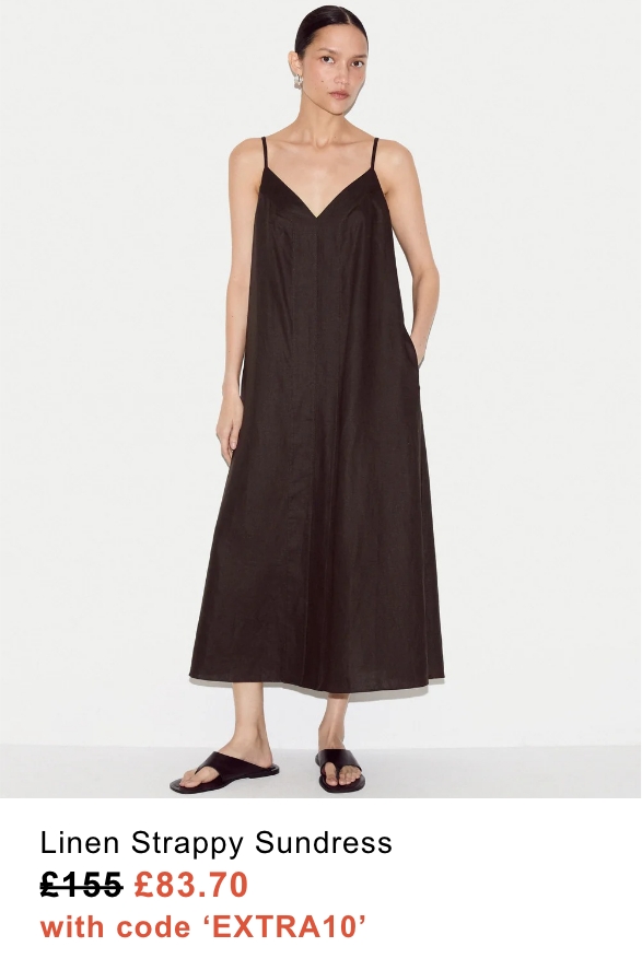 Linen Strappy Sundress