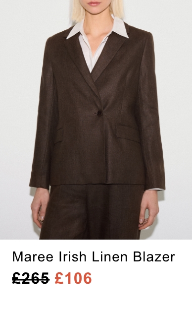 Maree Irish Linen Blazer