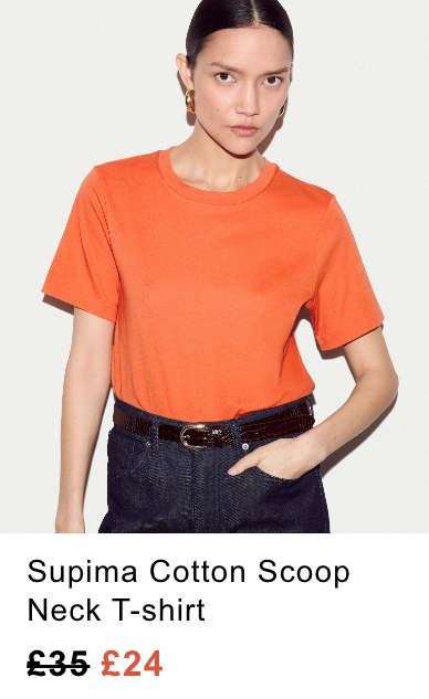 Supima Cotton Crew Neck T-shirt
