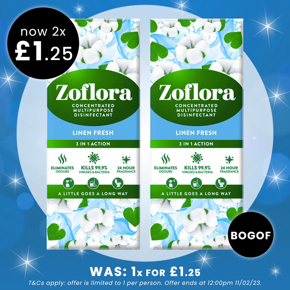 🚨 BOGOF on our ZOFLORA exclusive!