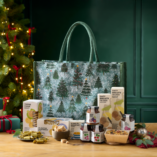 Lakeland Large Winter Forest Hamper Tote
