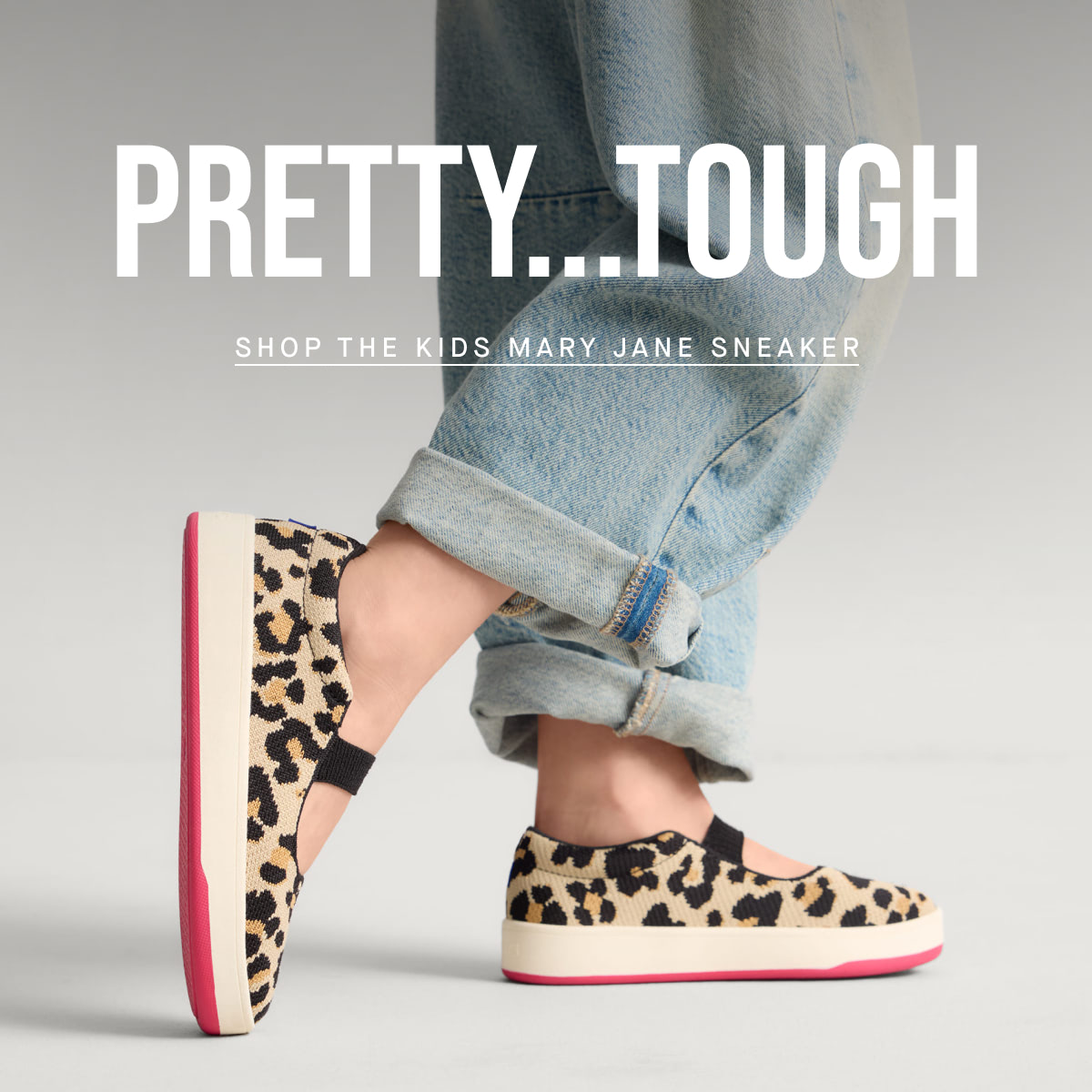 Pretty...tough SHOP THE KIDS MARY JANE SNEAKER