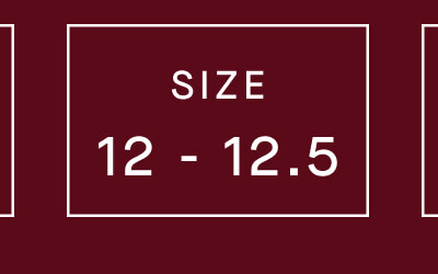 SIZE 12 - 12.5