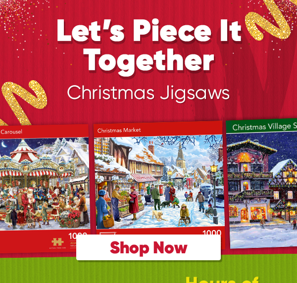 Hours of festive fun with Jigsaws The Works