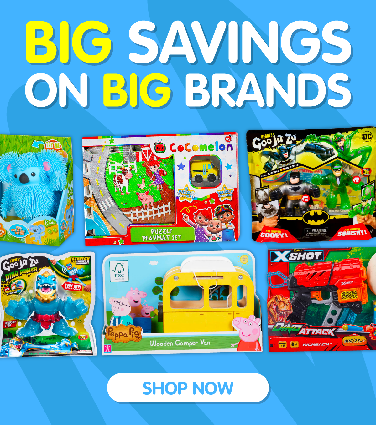BIG Savings On BIG Brands! The Works
