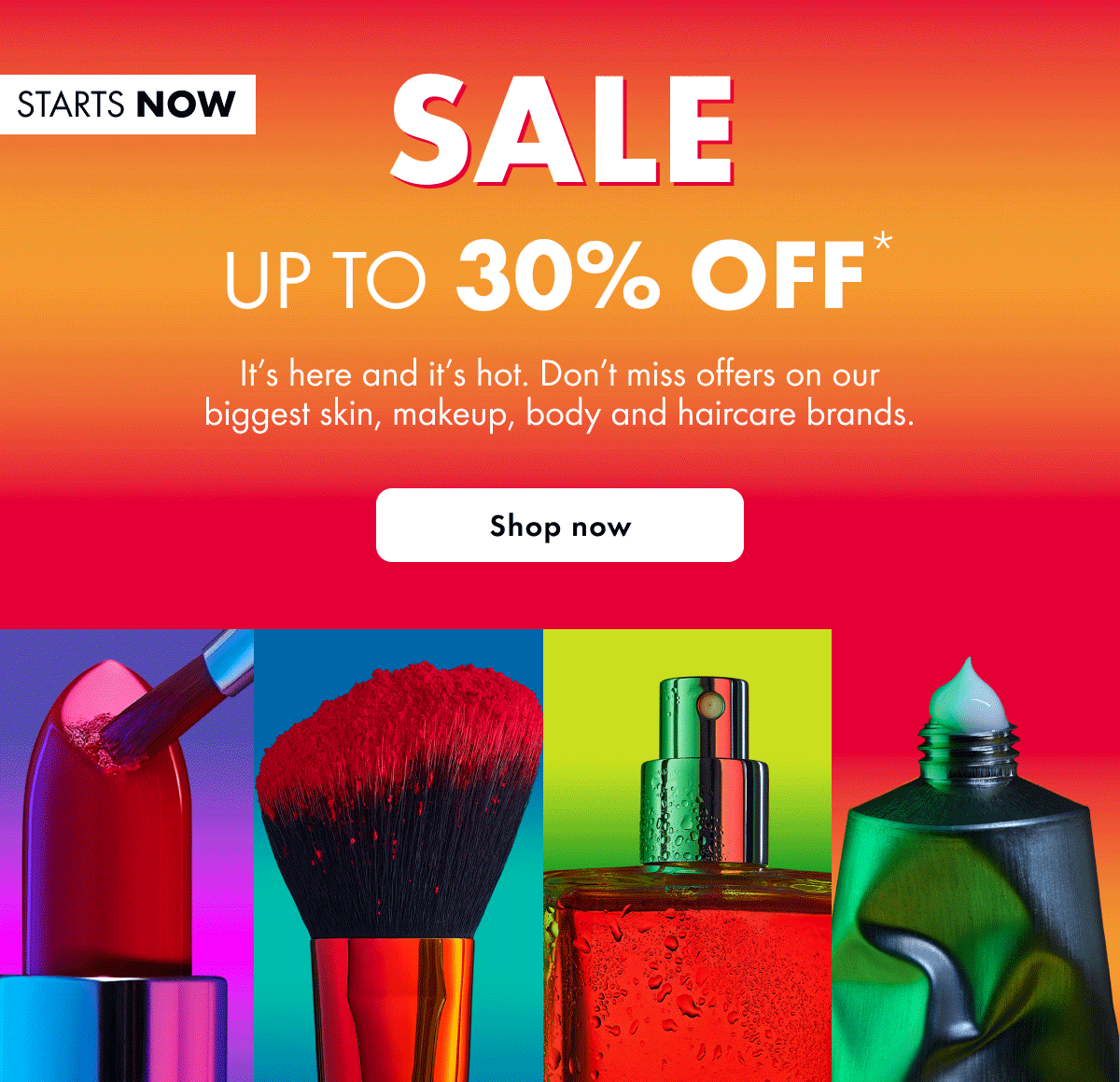Sale Up to 40% off 
