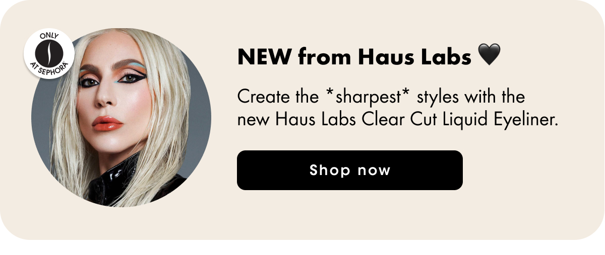 NEW from Haus Labs - Clear Cut Liquid Eyeliner