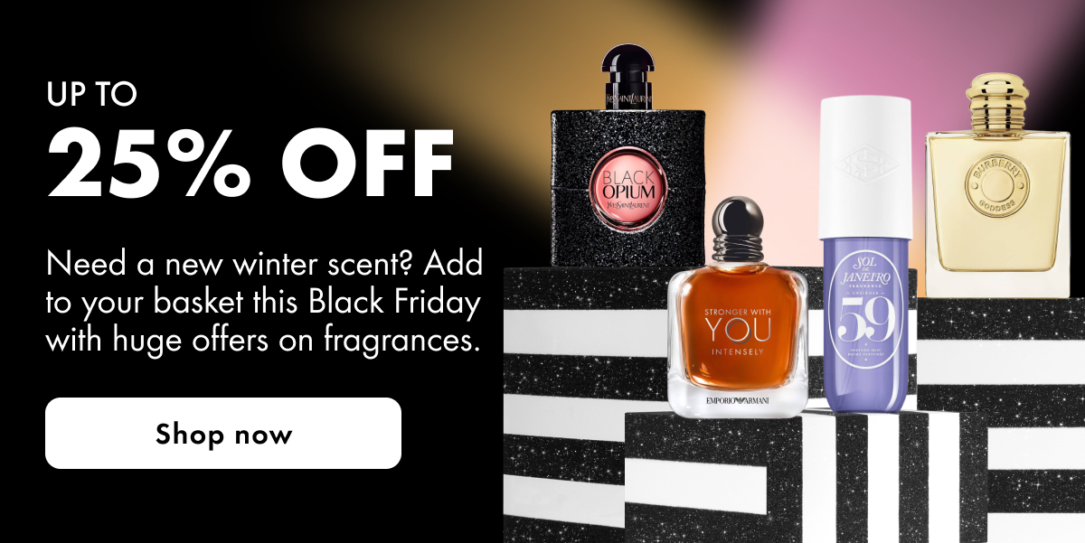 Up to 25% off fragrances