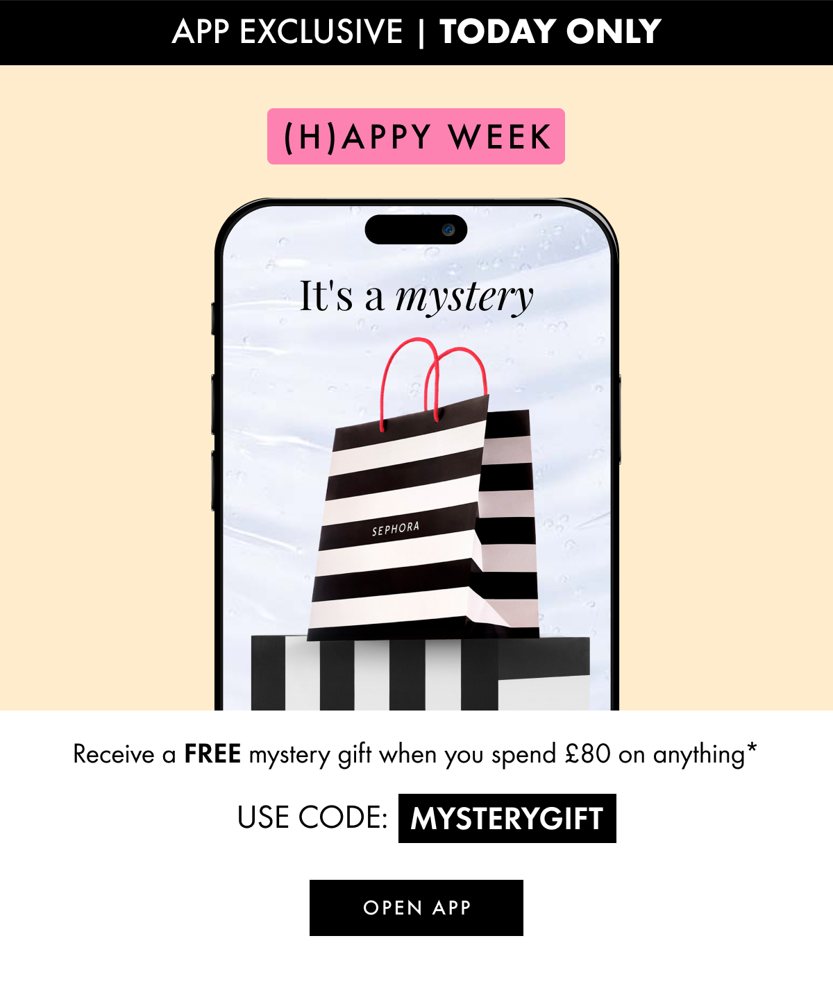 MYSTERY GIFT Open App