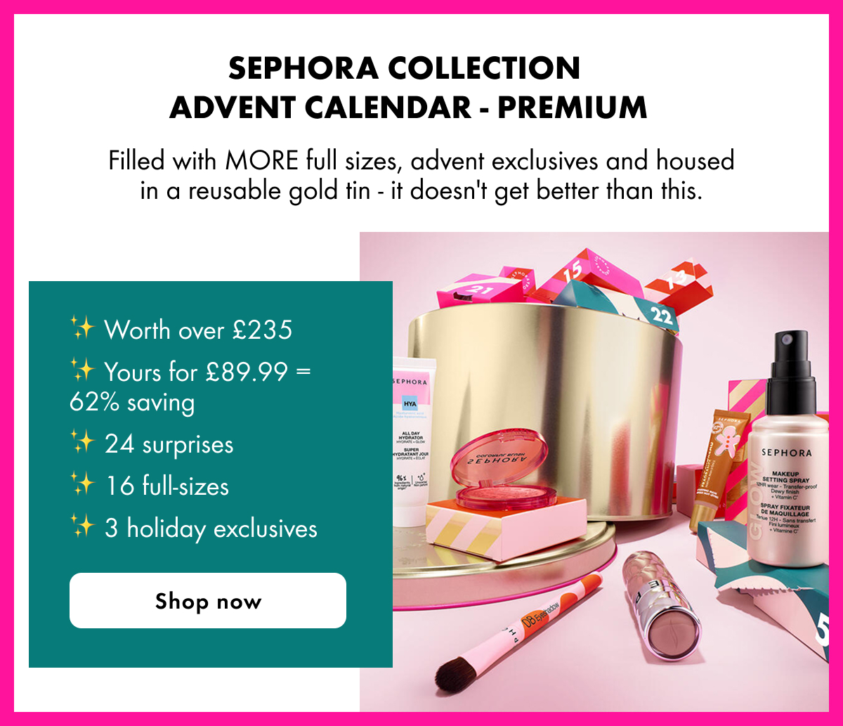 Sephora Collection Advent Calendar Premium