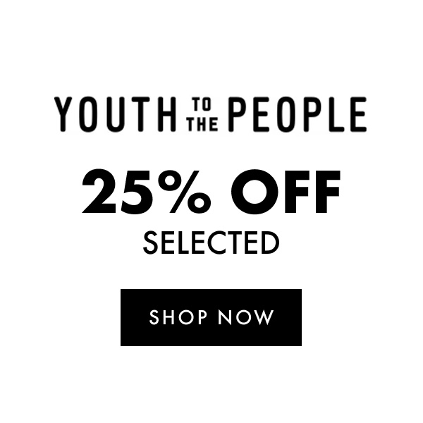 25% off selected Youth To The People