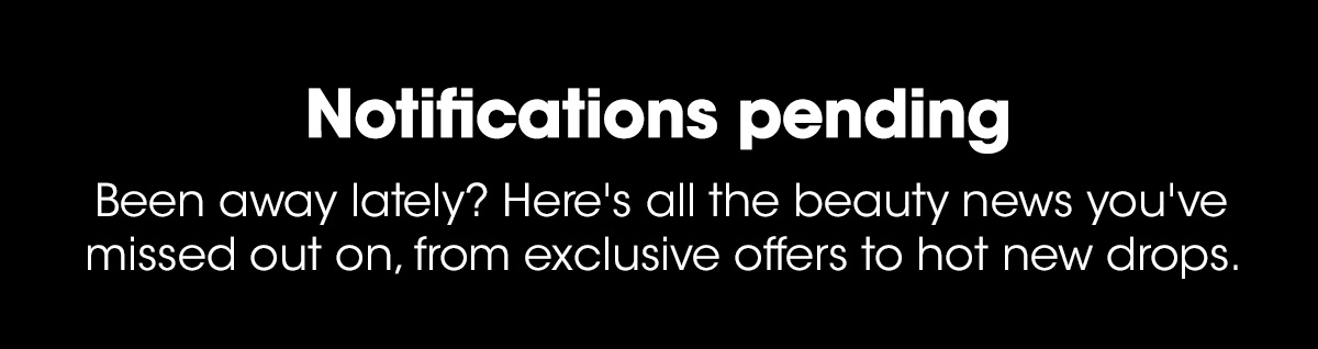 Notifications pending