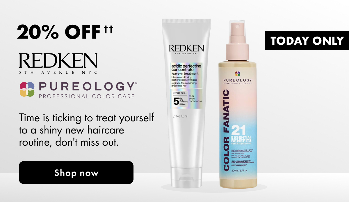 20% off Redken & Pureology