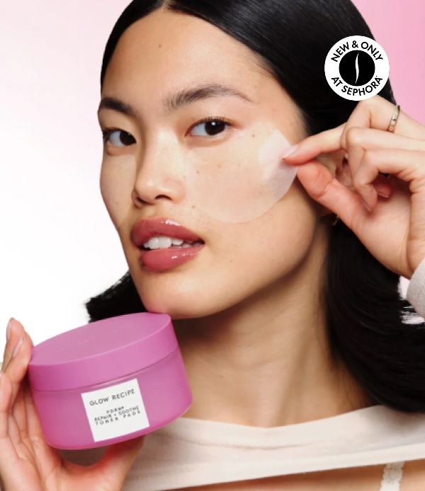 New & Exclusive Glow Recipe Toner Pads