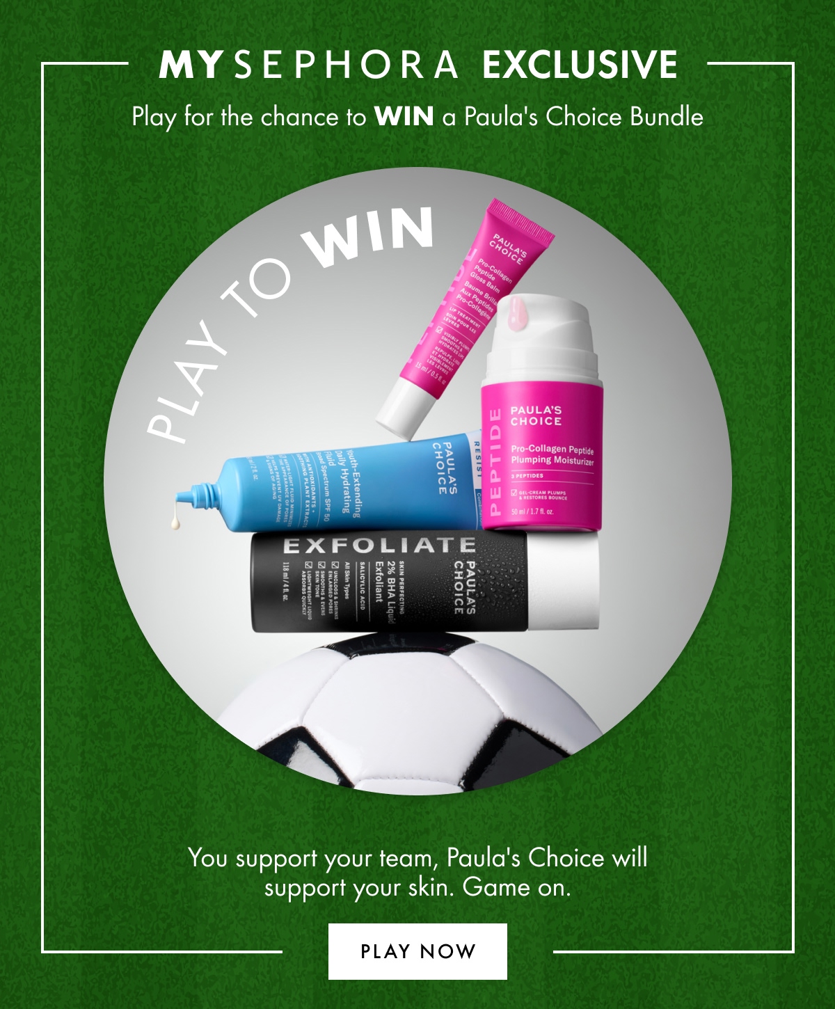 My Sephora Exclusive Play to Win