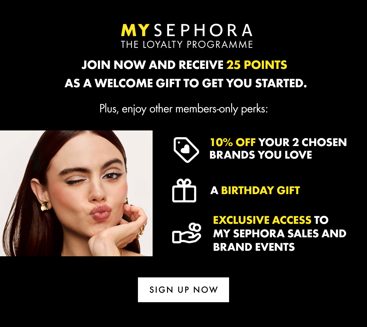 MySephora Footer - Non Member