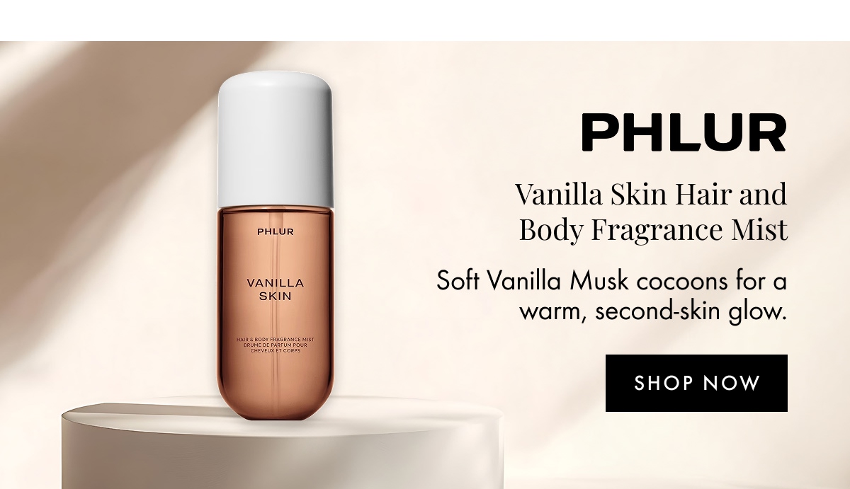 Phlur Vanilla Skin Hair and Body Fragrance Mist 