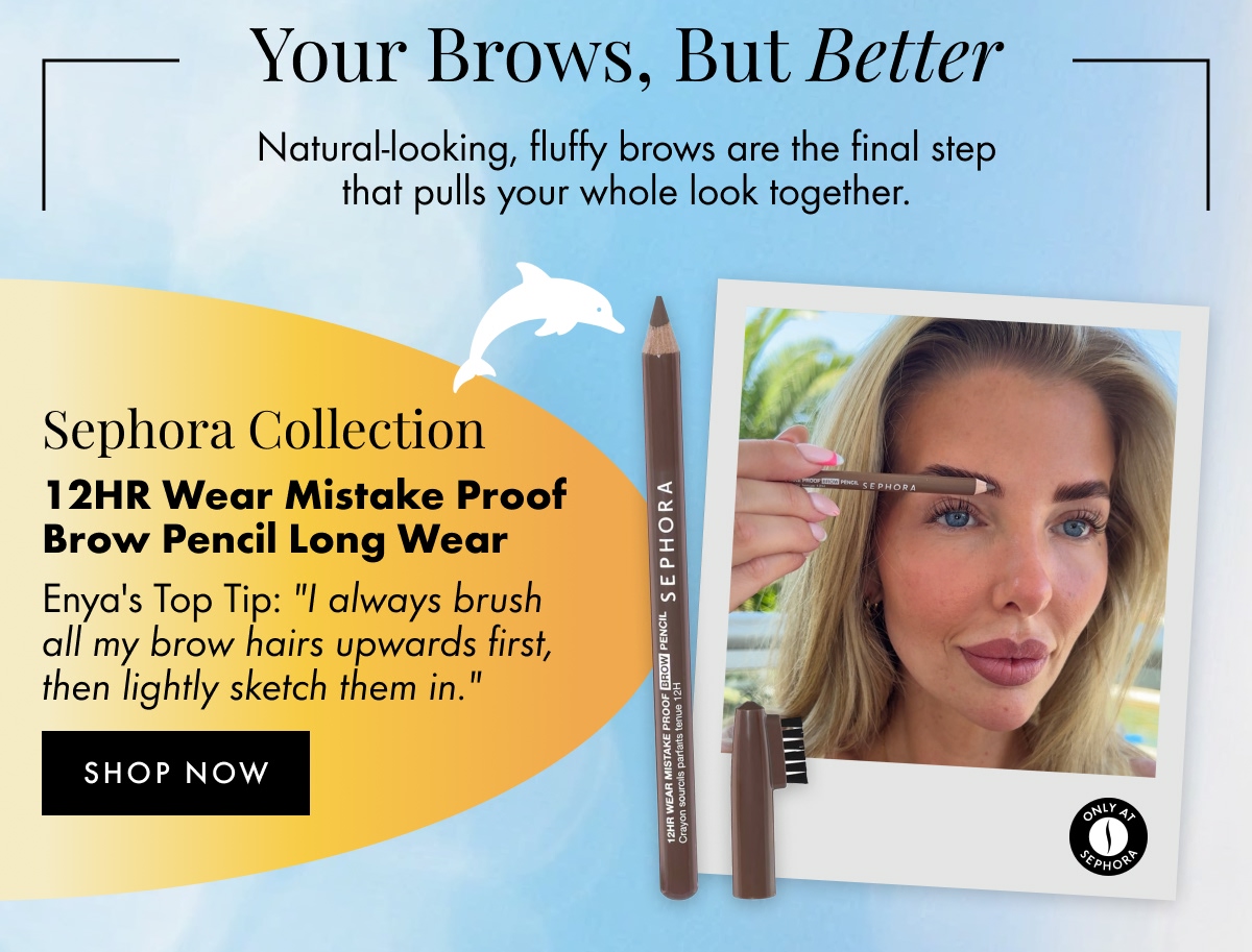 Sephora Collection 12HR Wear Mistake Proof Brow Pencil Long Wear