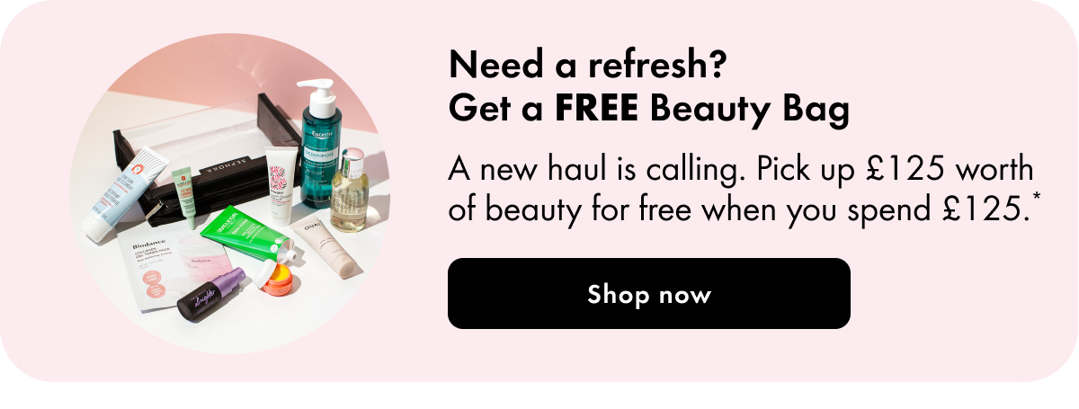 Get a FREE Beauty Bag