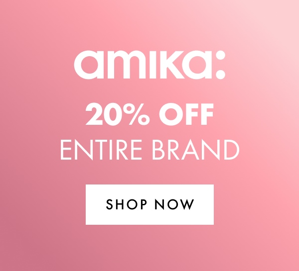 20% off amika