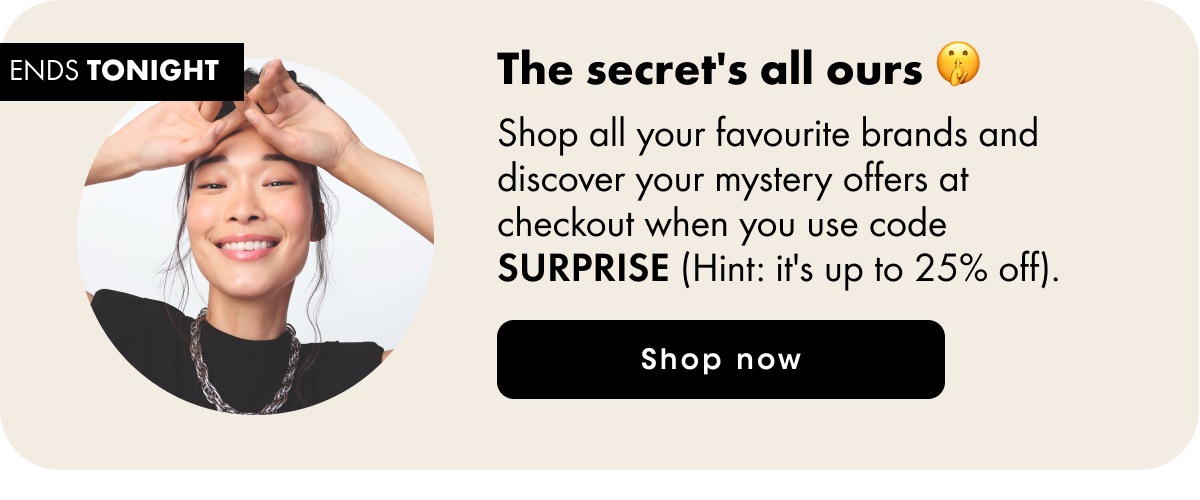The secret's all ours 