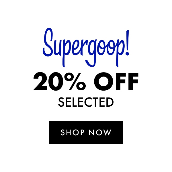 20% off selected Supergoop