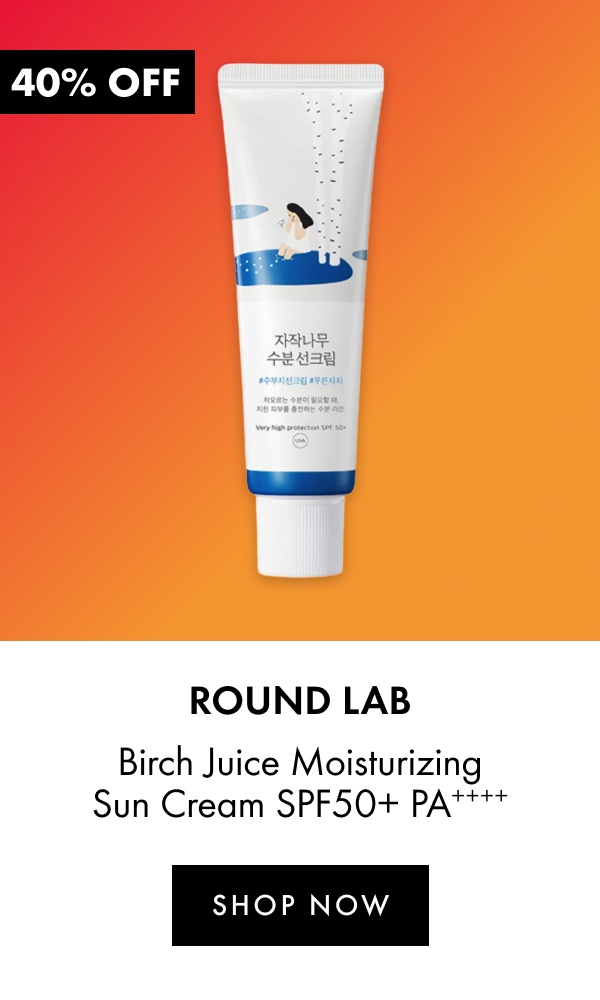 Round Lab Birch Juice Moisturizing Sun Cream SPF50+ PA++++
