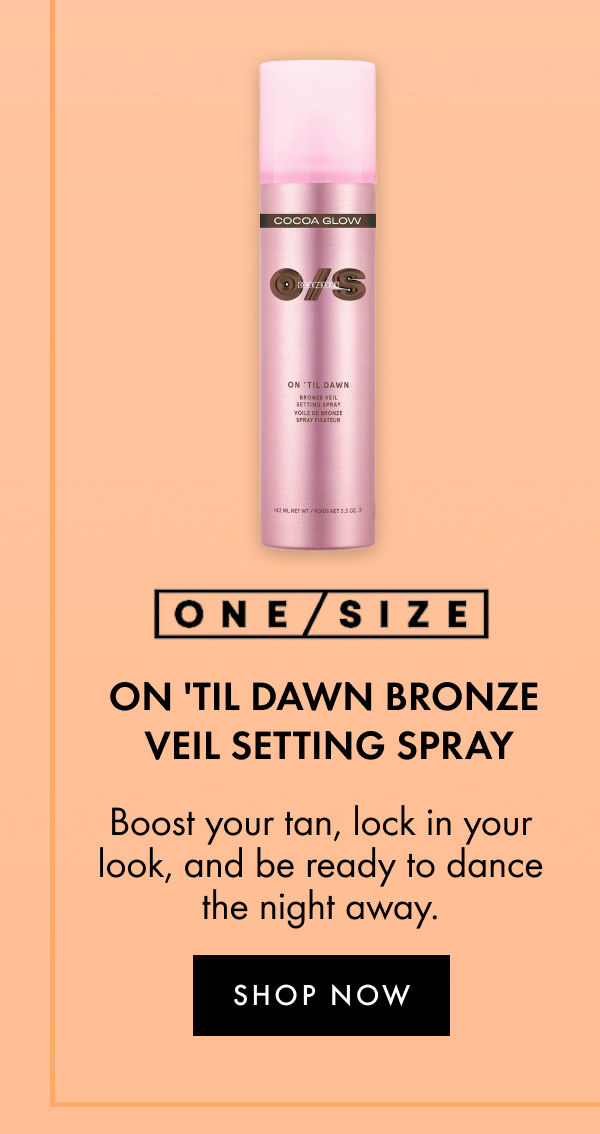One/Size On 'Til Dawn Bronze Setting Spray