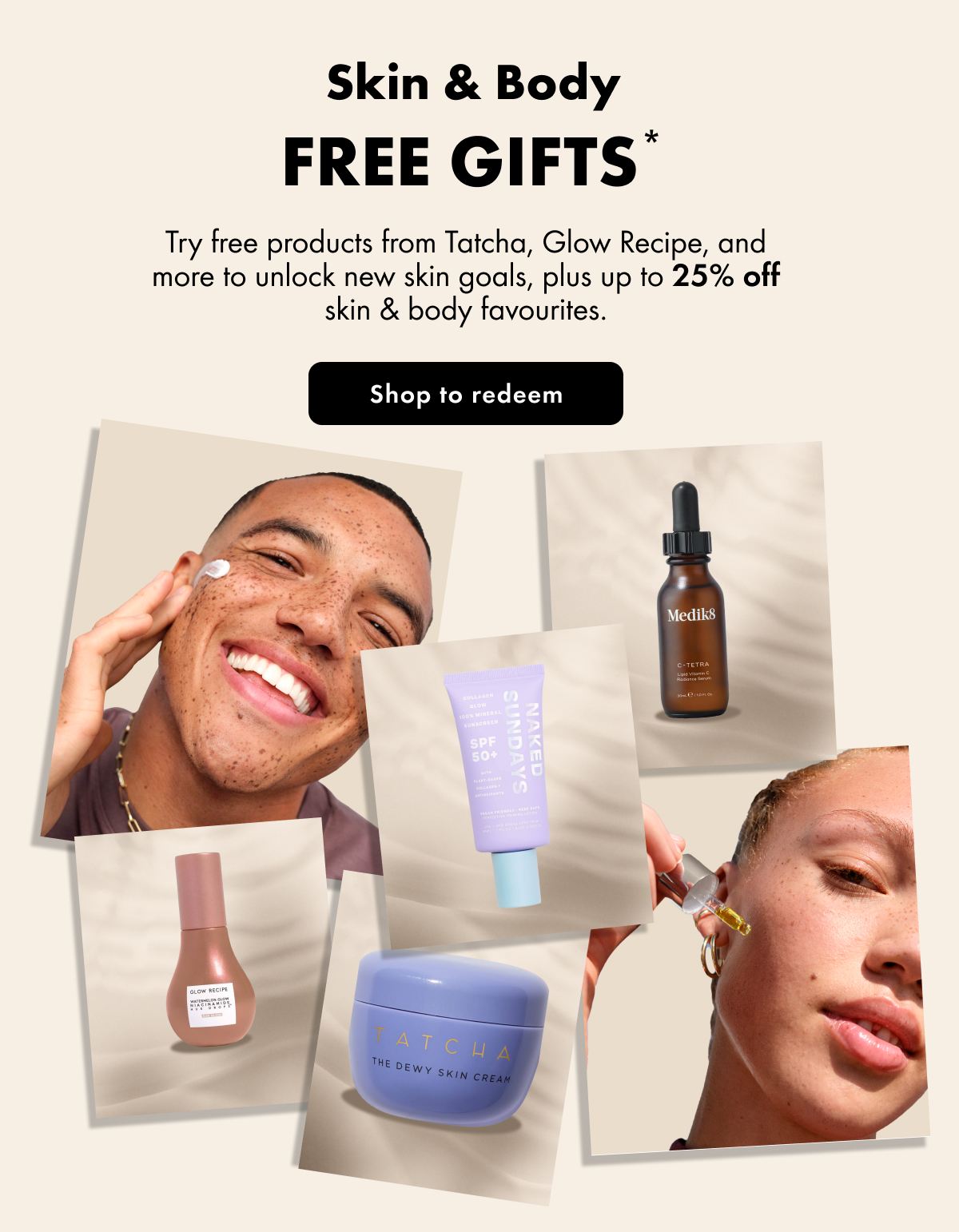 25% off Skin & Body